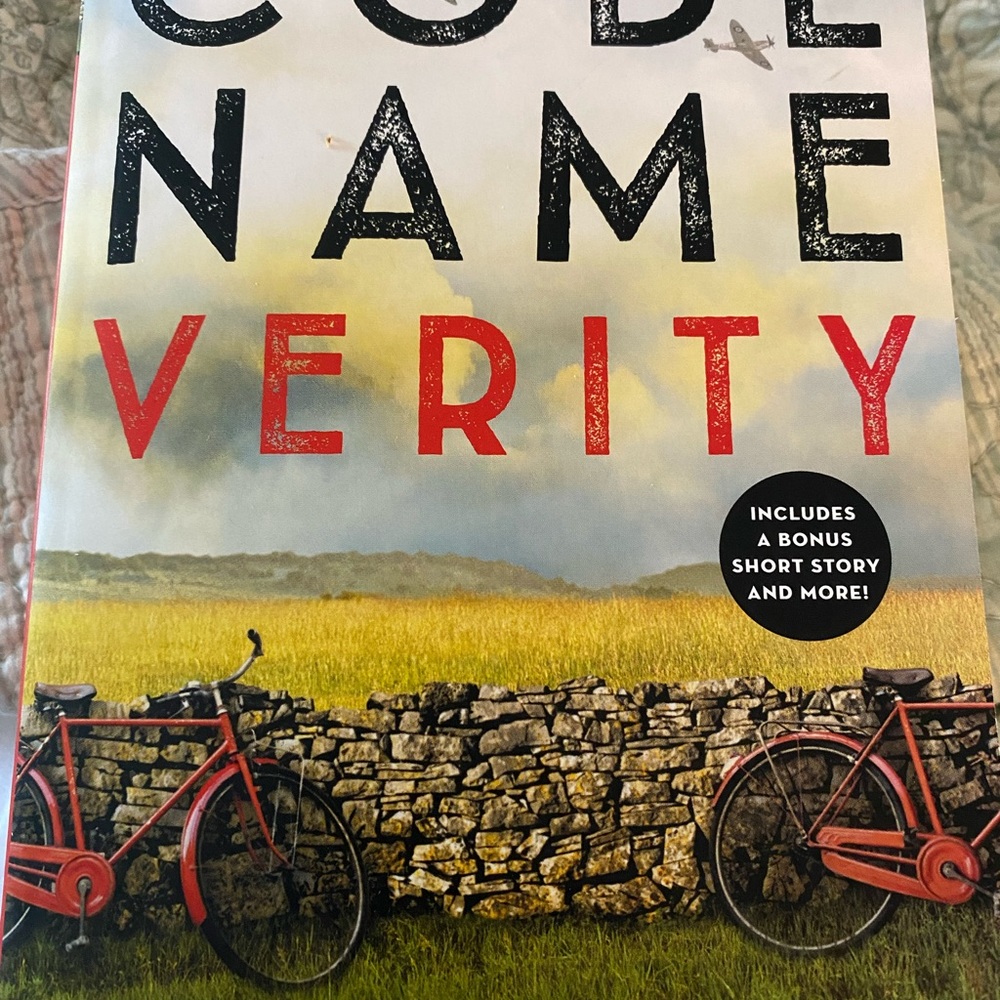 Code Name Verity by Elizabeth Wein soft cover book